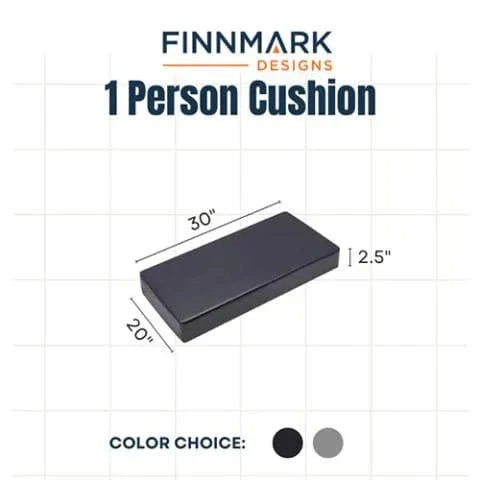 Finnmark Sauna Cushion for FD-1, Marine Grade Vinyl