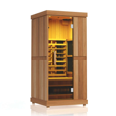 Finnmark Hemlock Wood Infrared Sauna
