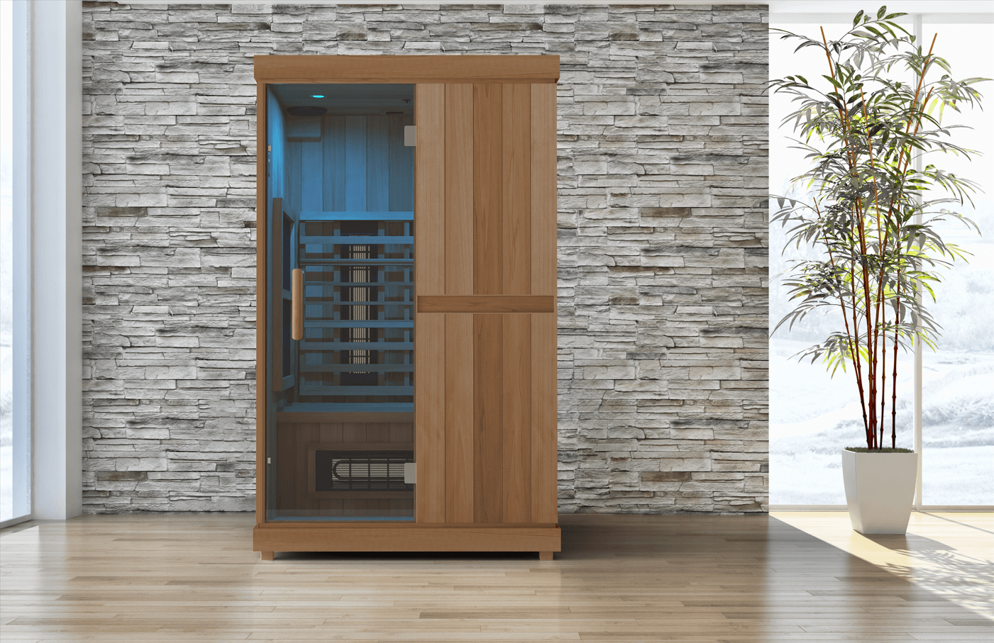 Finnmark Full Spectrum Sauna with Low EMF Technology