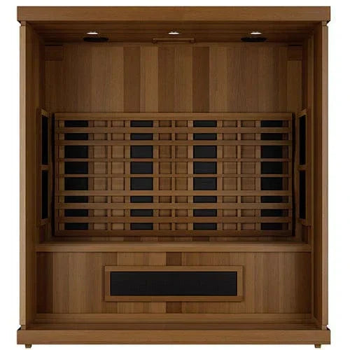 Canadian Hemlock Wood Infrared Sauna by Finnmark Designs