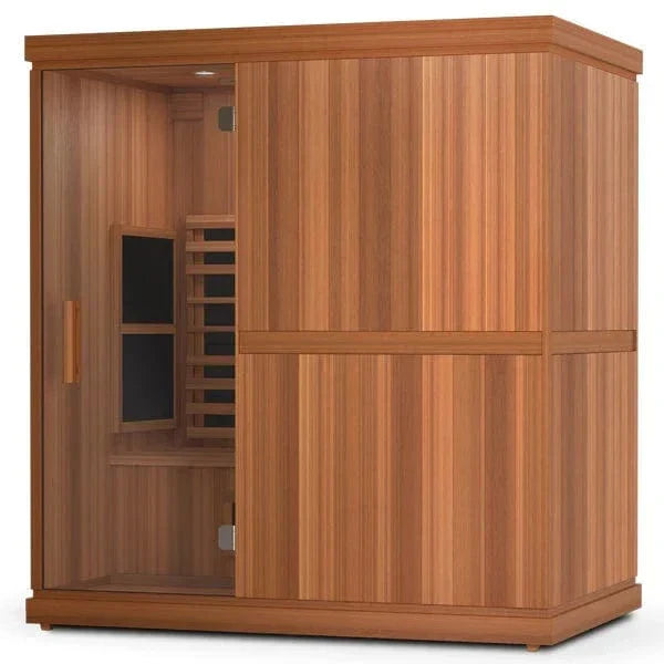 FD-KN003 Finnmark FD-3 Full Spectrum Infrared Sauna in Canadian Hemlock Wood
