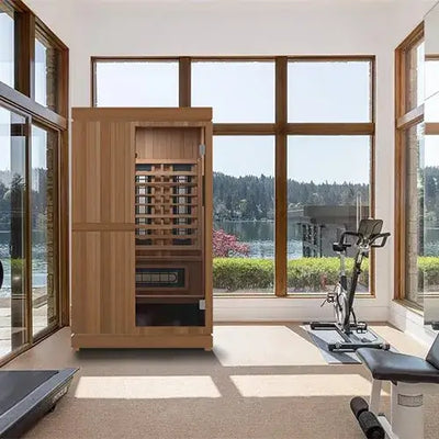 Finnmark Luxury Indoor Sauna with Red Light Therapy and Dual Heat System