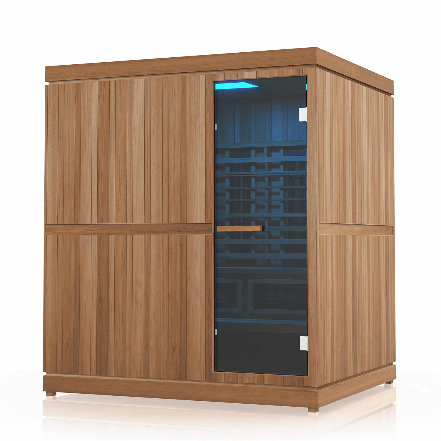 Finnmark Luxury 4 Person Sauna with Red Light Therapy
