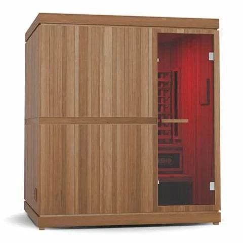 Finnmark FD-5 4 Person Hybrid Sauna in Canadian Hemlock Wood