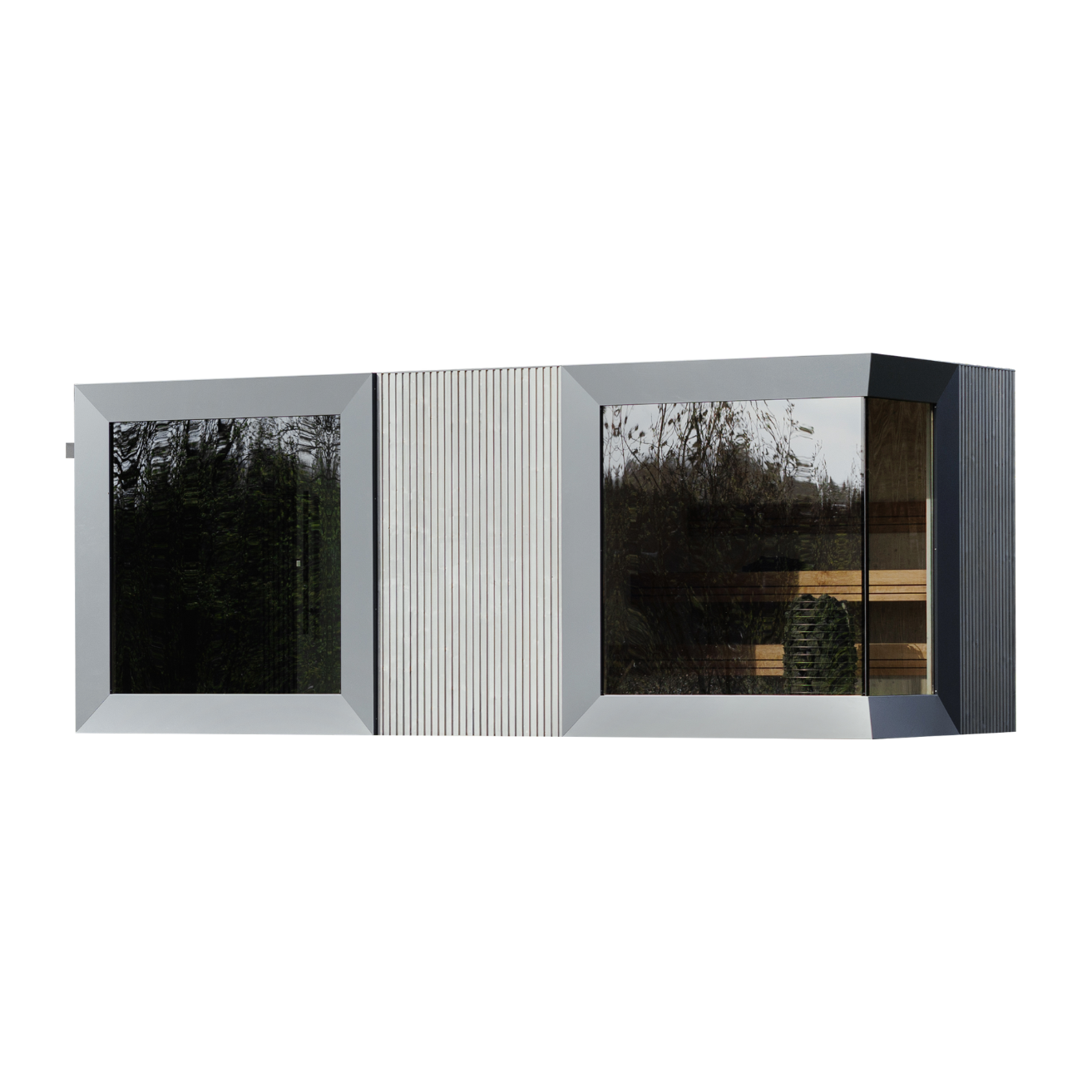 Genevas St. Moritz Outdoor Sauna with Lounge & Shower Cabin