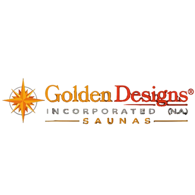 Golden Designs Saunas premium sauna brand logo