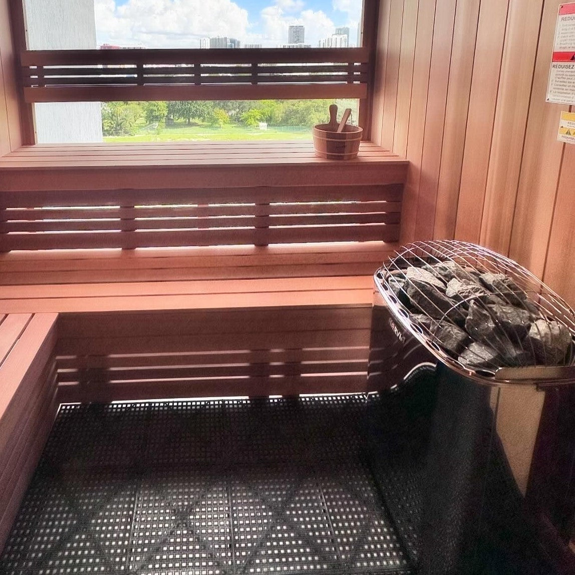 Harvia Club K10G 10kW Electric Sauna Heater Package with Xenio Control & Sauna Stones