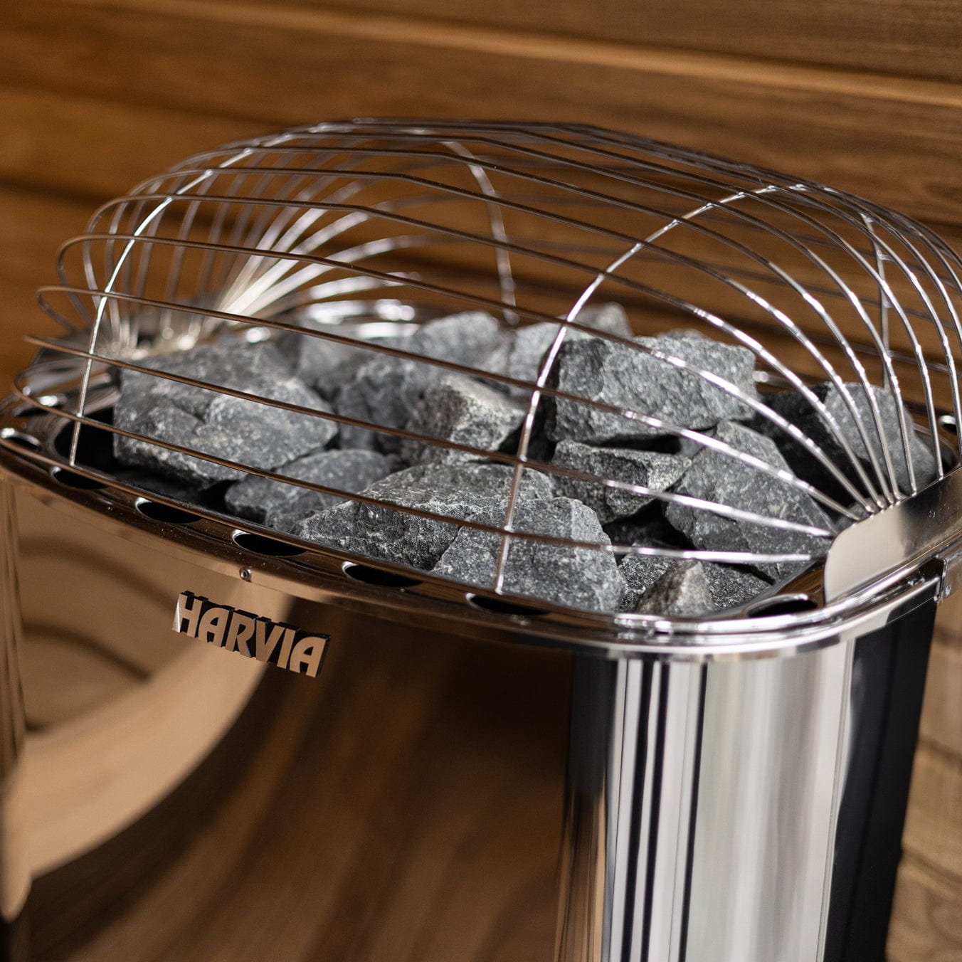 Harvia Club K10G 10kW Electric Sauna Heater Package with Xenio Control & Sauna Stones
