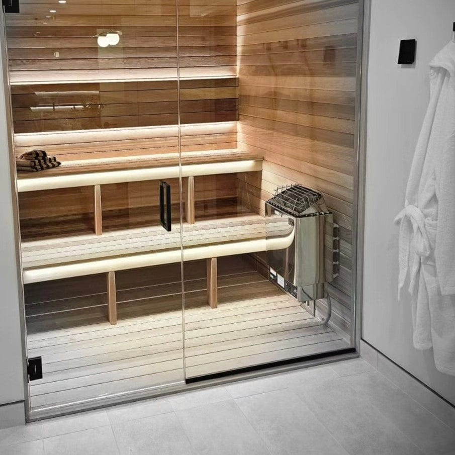 Harvia Club K10G 10kW Electric Sauna Heater Package with Xenio Control & Sauna Stones