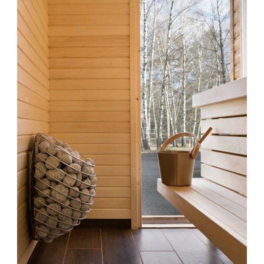 HUUM Drop 9kW Electric Sauna Heater Package with UKU Control & Sauna Stones