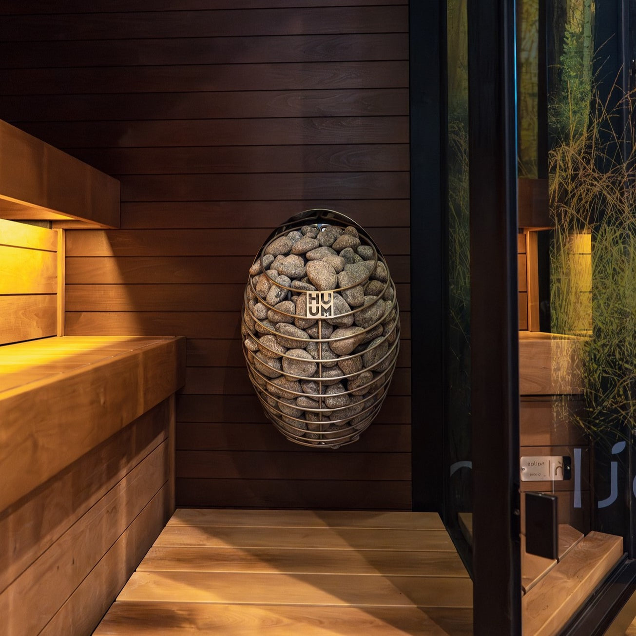 HUUM Drop 9kW Electric Sauna Heater Package with UKU Control & Sauna Stones