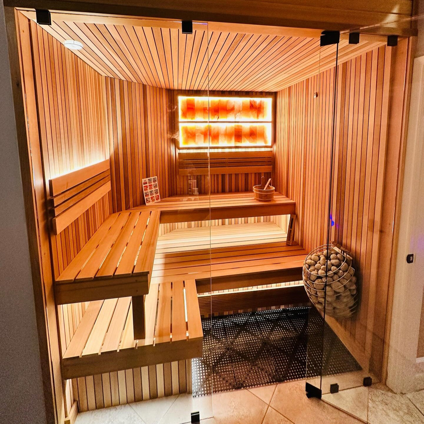 HUUM Drop 9kW Electric Sauna Heater Package with UKU Control & Sauna Stones