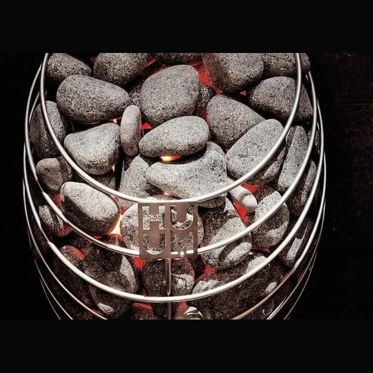 HUUM Drop 9kW Electric Sauna Heater Package with UKU Control & Sauna Stones