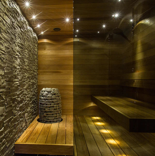 HUUM HIVE Mini 10.5kW Electric Sauna Heater Package with UKU Control, Air Tunnel & Sauna Stones