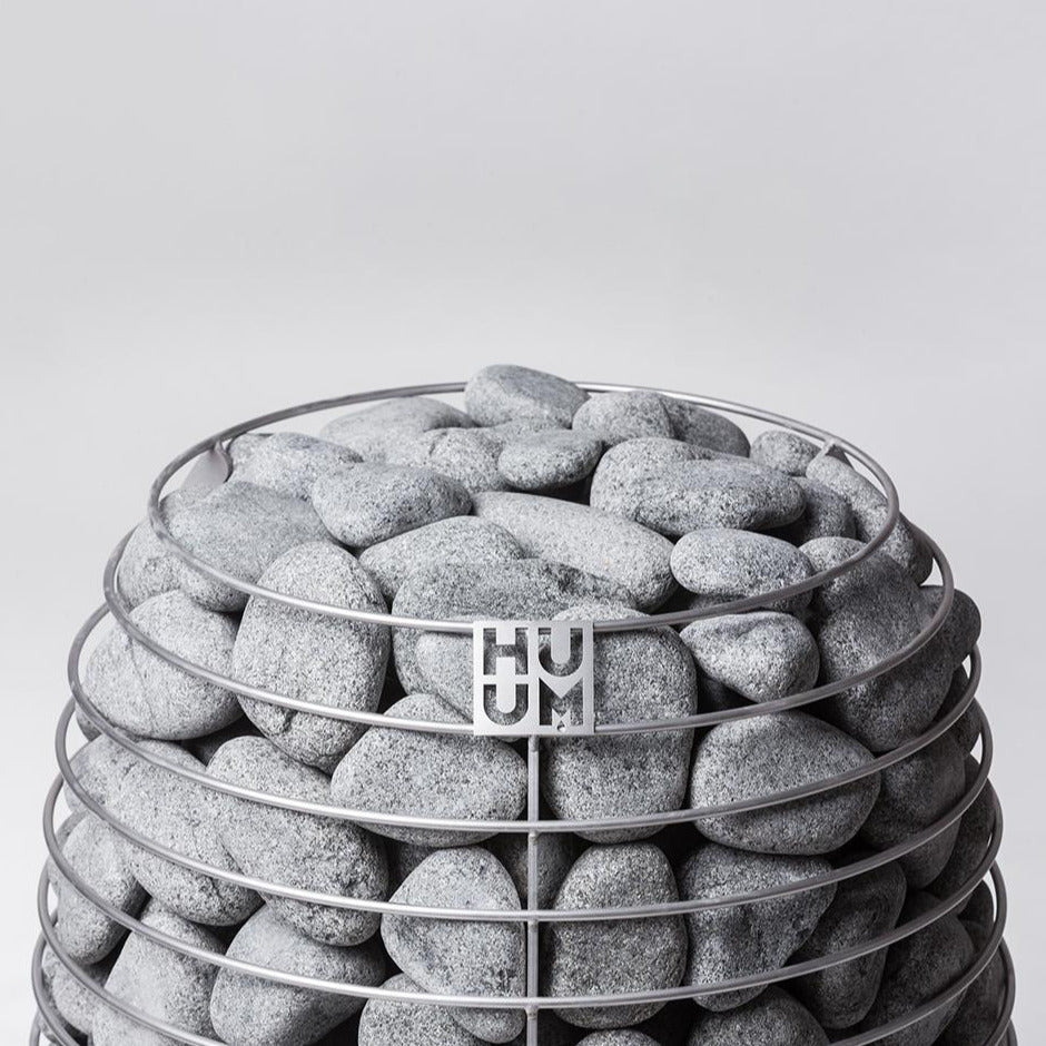 HUUM HIVE Mini 10.5kW Electric Sauna Heater Package with UKU Control, Air Tunnel & Sauna Stones