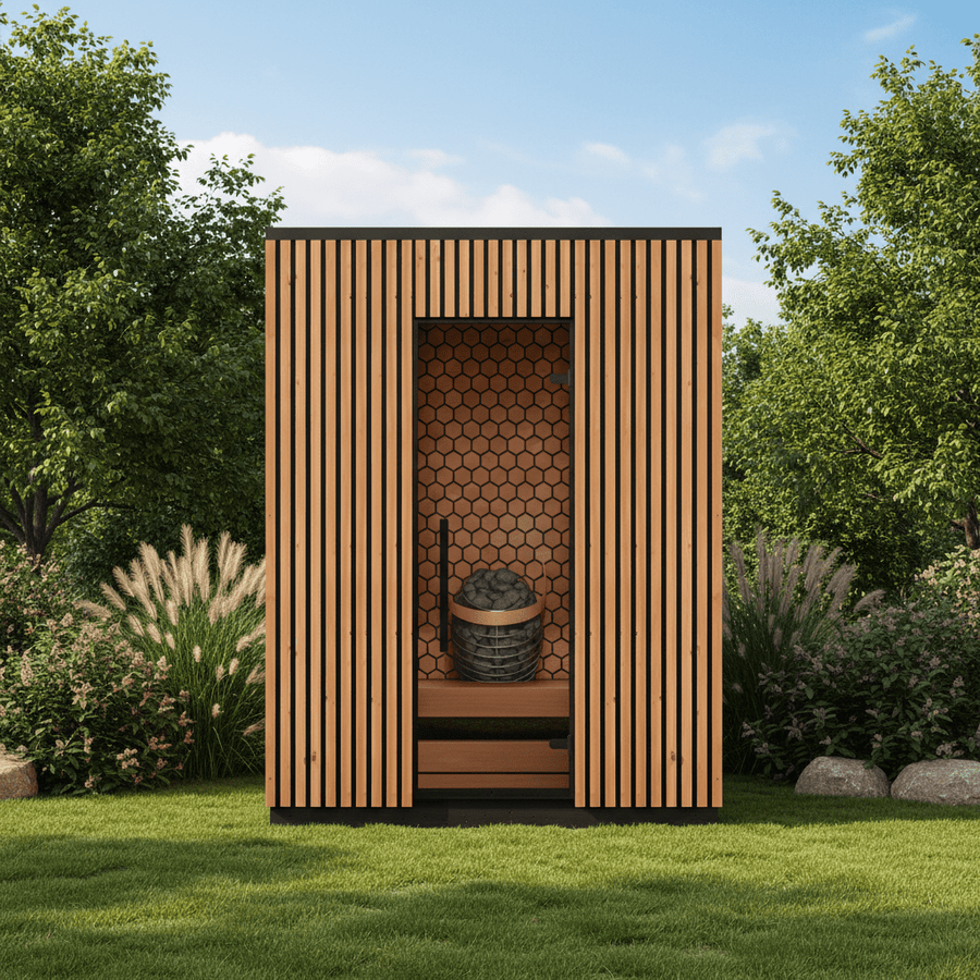 Explore 4 person saunas with infrared, traditional, and hybrid heating options for families, groups, and spacious home wellness retreats.