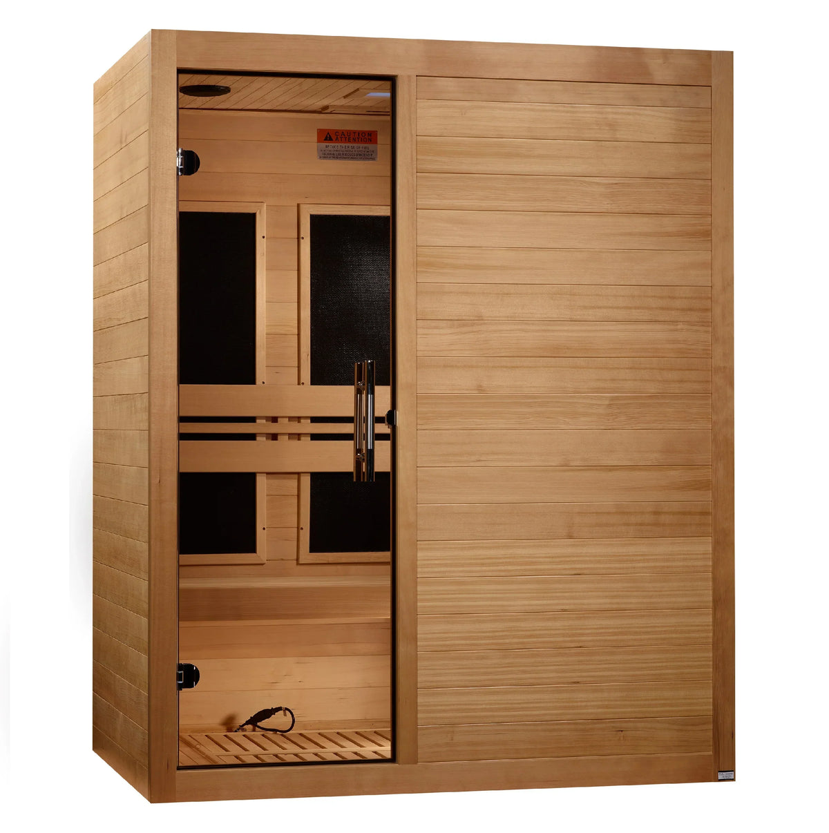 Maxxus S-Line 3-Person Ultra Low EMF FAR Infrared Sauna – MX-S306-01-ULEMF ELITE