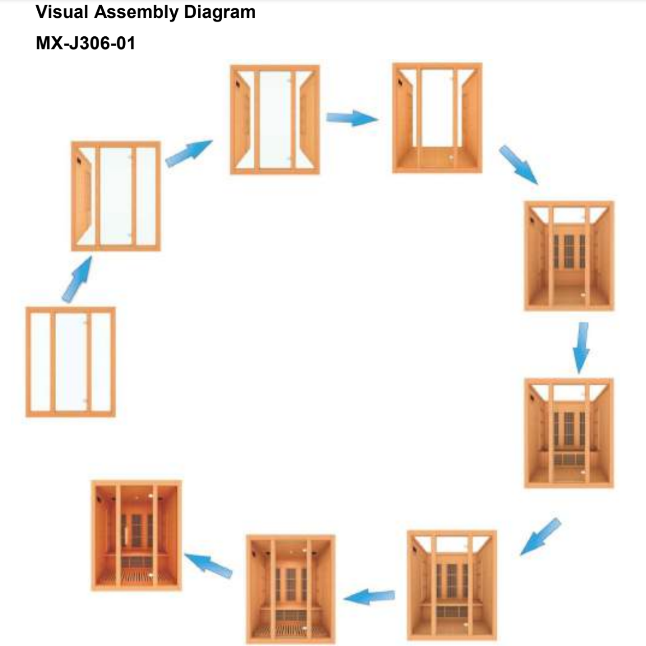 Premium Maxxus Bellevue 3-person infrared sauna with FAR low EMF heating technology and natural Canadian Hemlock wood interior