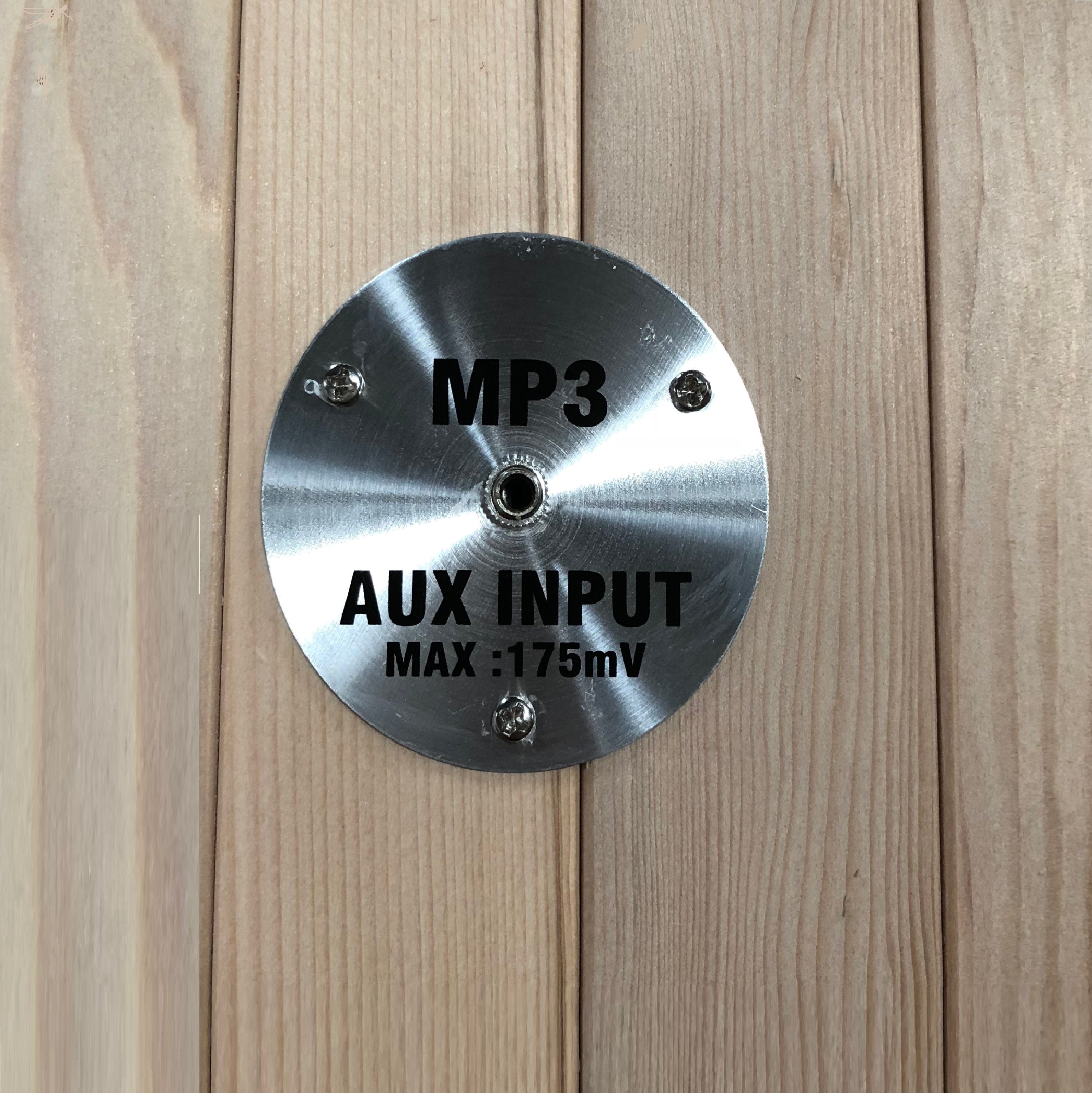 Maxxus MX-J306-01 Bellevue 3-person infrared sauna featuring low EMF FAR heating system and premium Canadian Hemlock construction