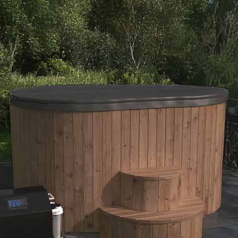 SaunaLife S2 Insulated Cover for S2 Series Plunge Tub with Temperature Retention and Debris Protection