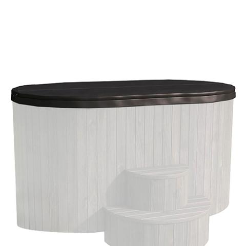 SaunaLife S2 Insulated Plunge Tub Cover with Energy-Efficient Thermal Protection and Secure Weather-Resistant Fit