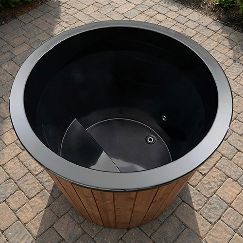 SaunaLife S1NC hot cold immersion tub system with advanced chiller heater, supporting circulation improvement, recovery, and full body contrast therapy