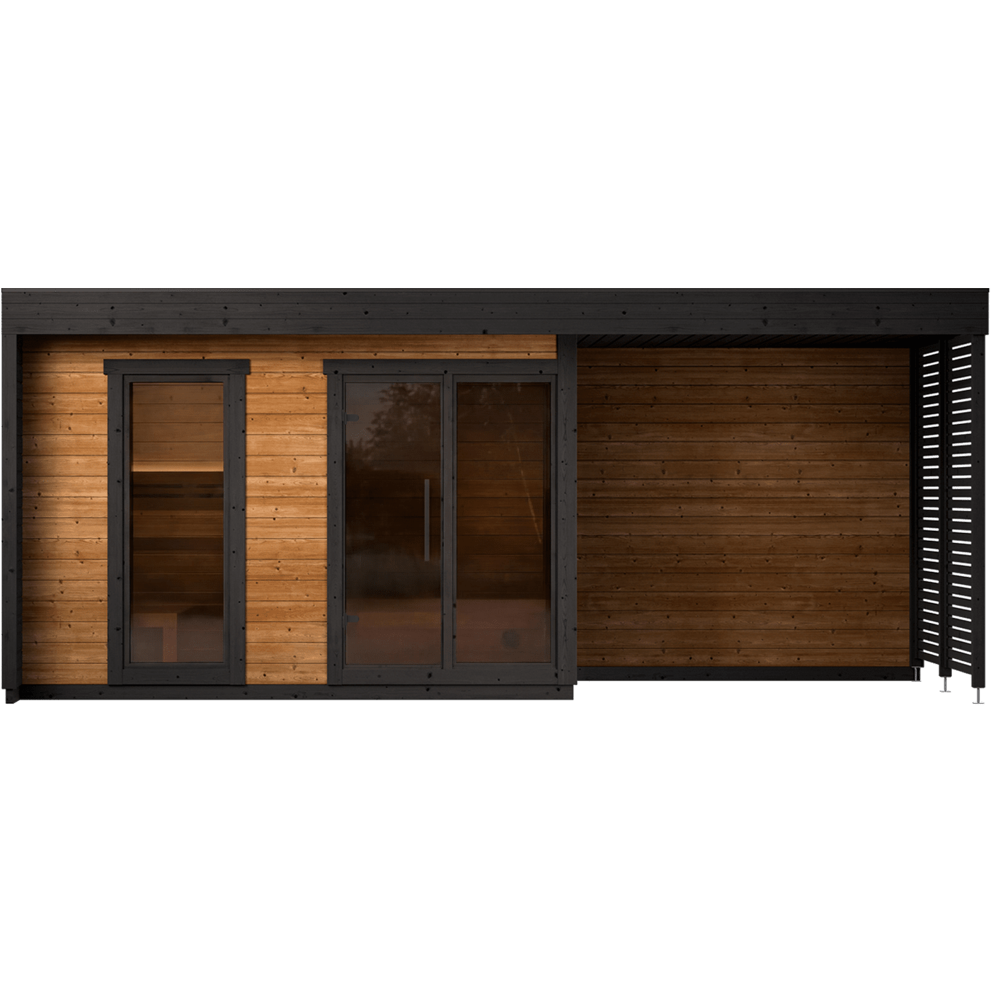 Leil Patio L Plus 5 Person Backyard Sauna Kit, premium outdoor home spa sauna