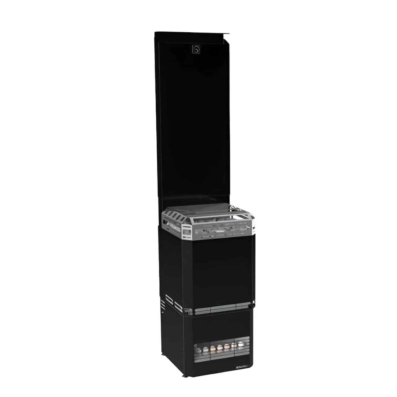 Saunum AIR L 10 9.8kW WiFi Sauna Heater Package with Climate Equalizer & Sauna Stones