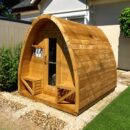 True North Large Pod 4-8 Person Outdoor Sauna
